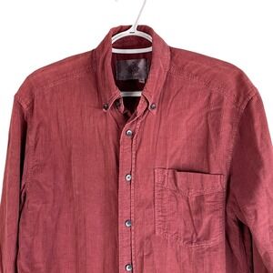 The Territory Ahead Red Casual Button Down Shirt